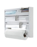 Стенен органайзер за кухненска хартия фолио 5в1